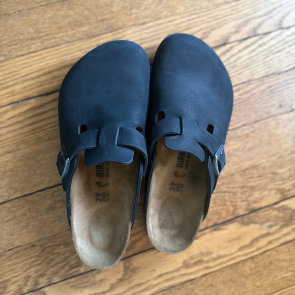 Birkenstock Boston Oiled Leather Clog - Size 39 - NWOB - Picture 2 of 5